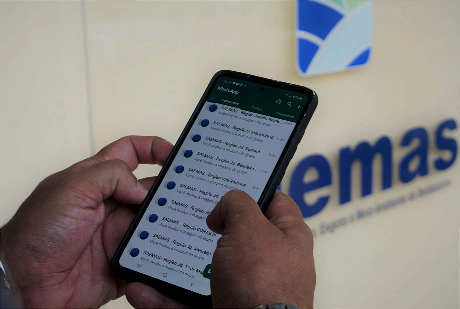 SAEMAS LAN&Ccedil;A COMUNIDADE NO WHATSAPP