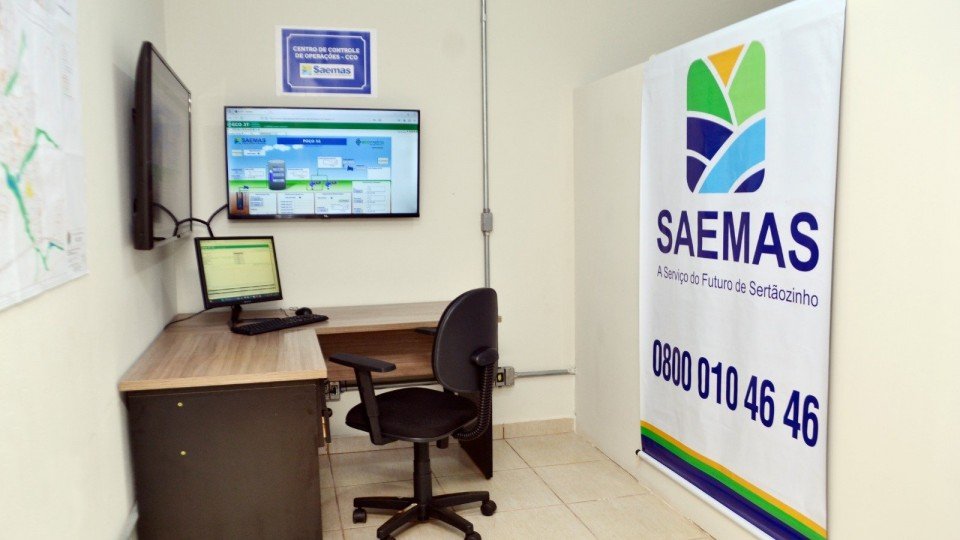 SAEMAS ENTREGA CENTRO DE CONTROLE DE OPERA&Ccedil;&Otilde;ES