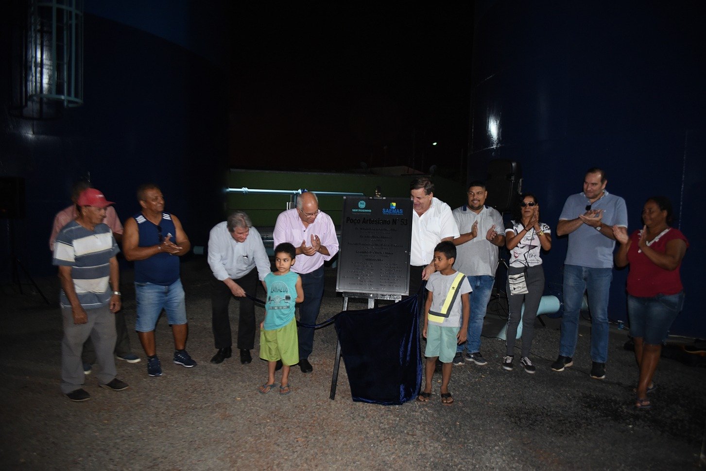 SAEMAS E PREFEITURA DE SERT&Atilde;OZINHO ENTREGAM NOVO PO&Ccedil;O ARTESIANO DO JARDIM ALVORADA