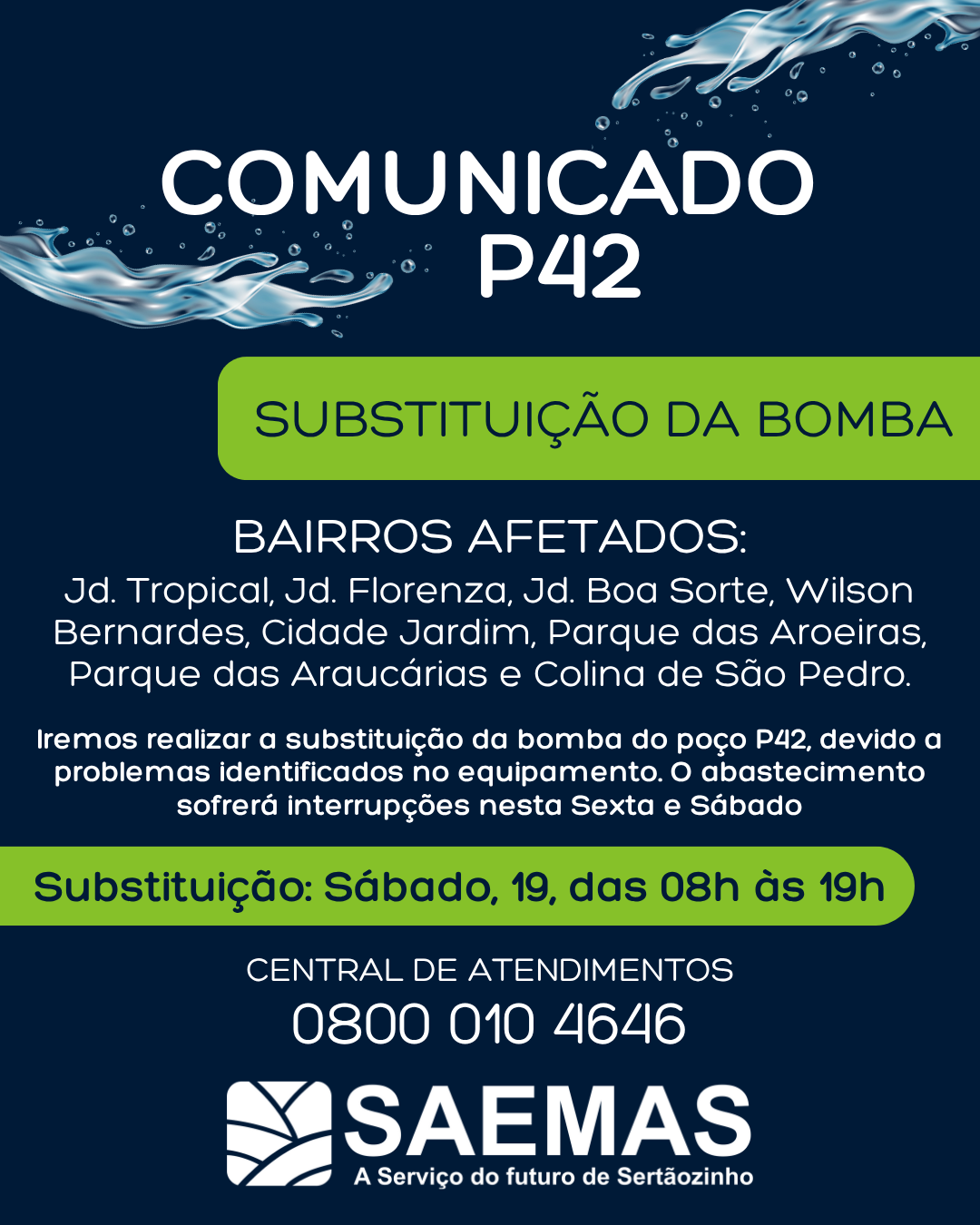 INSTABILIDADE NO ABASTECIMENTO