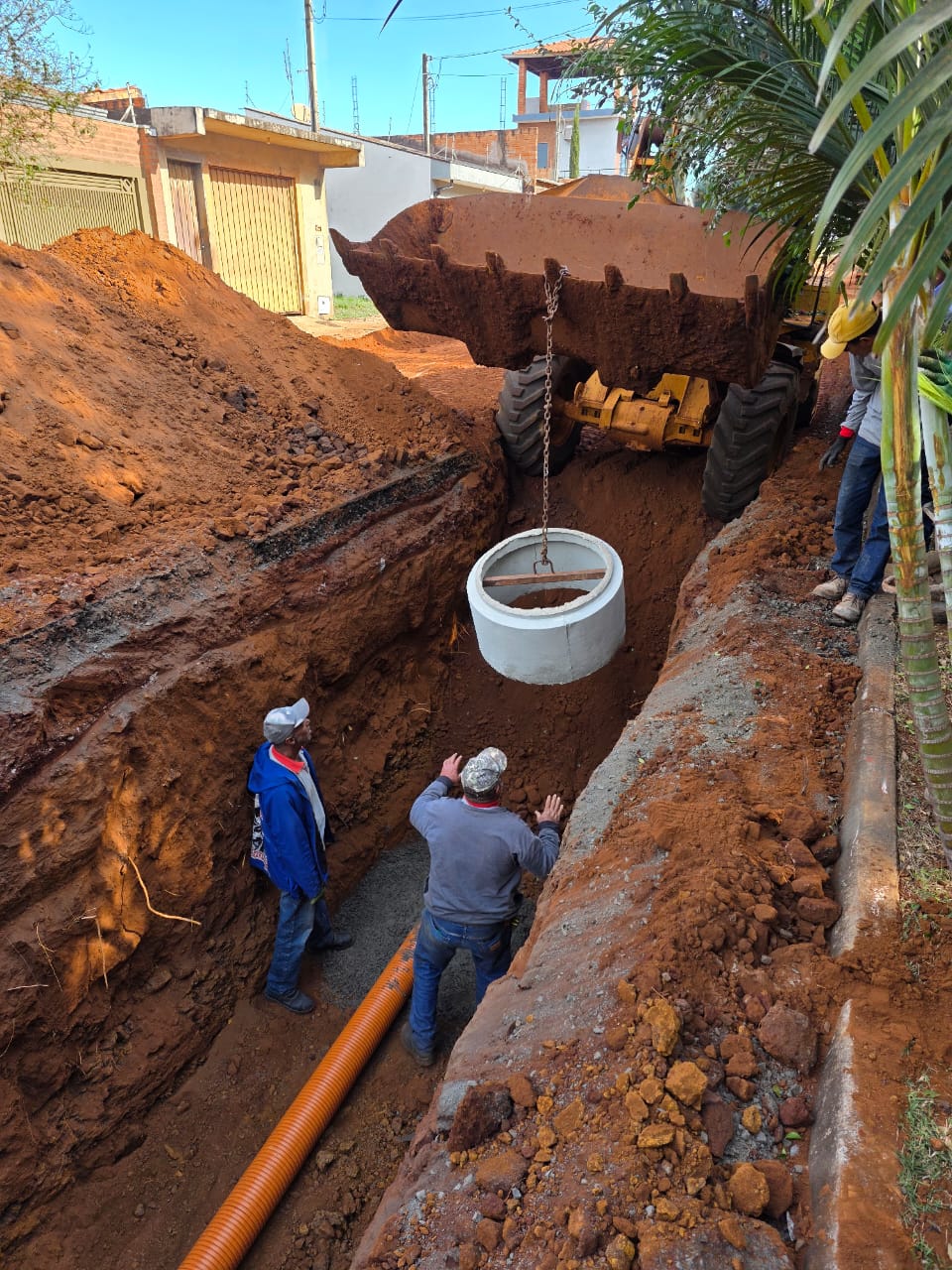 SAEMAS conclui nova rede de esgoto no Jardim Santa Rita e refor&ccedil;a compromisso com a popula&ccedil;&atilde;o.