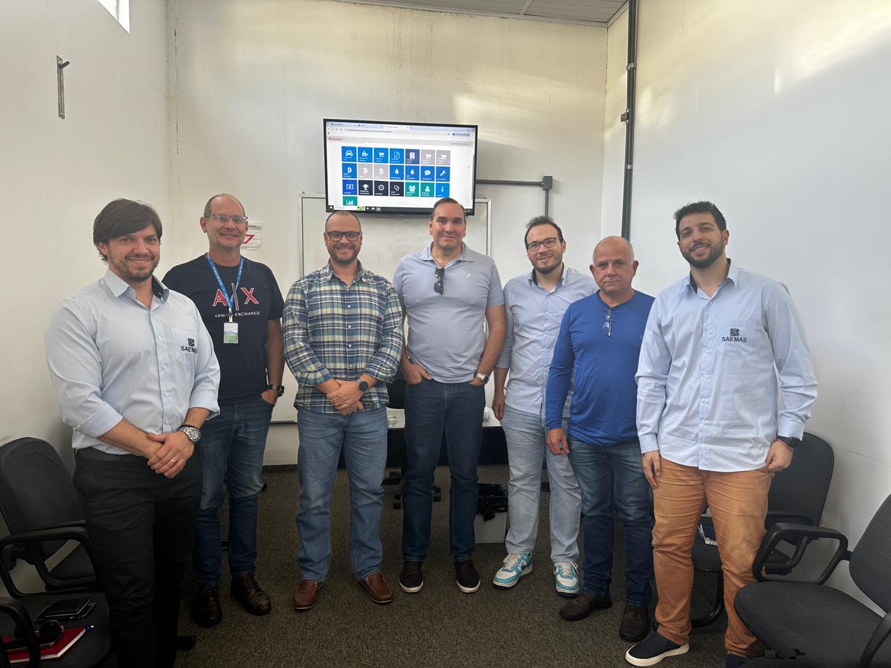 SAEMAS realiza visita t&eacute;cnica ao SAAE de S&atilde;o Carlos