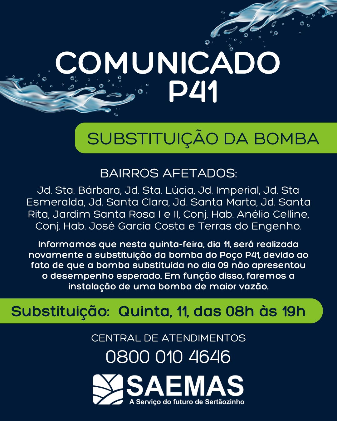 INSTABILIDADE NO ABASTECIMENTO