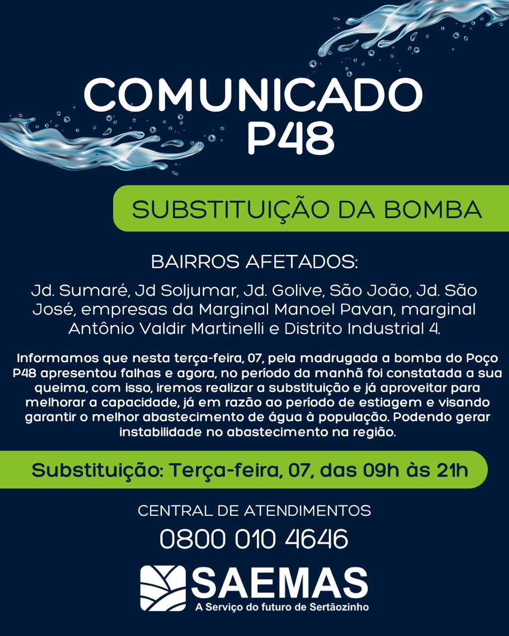 INSTABILIDADE NO ABASTECIMENTO