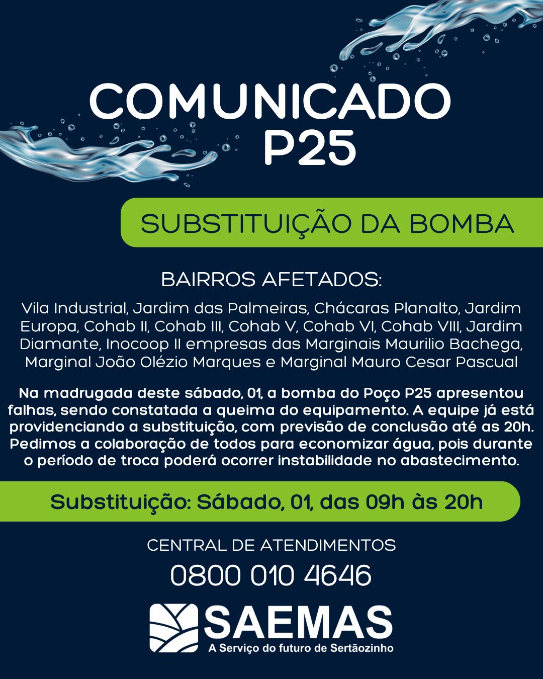 INSTABILIDADE NO ABASTECIMENTO