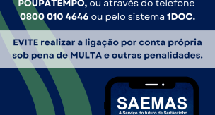 SAEMAS INICIA CAMPANHA CONTRA LIGAÇÕES CLANDESTINAS EM SERTÃOZINHO