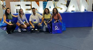 Servidores do SAEMAS visitam a FENASAN 2026